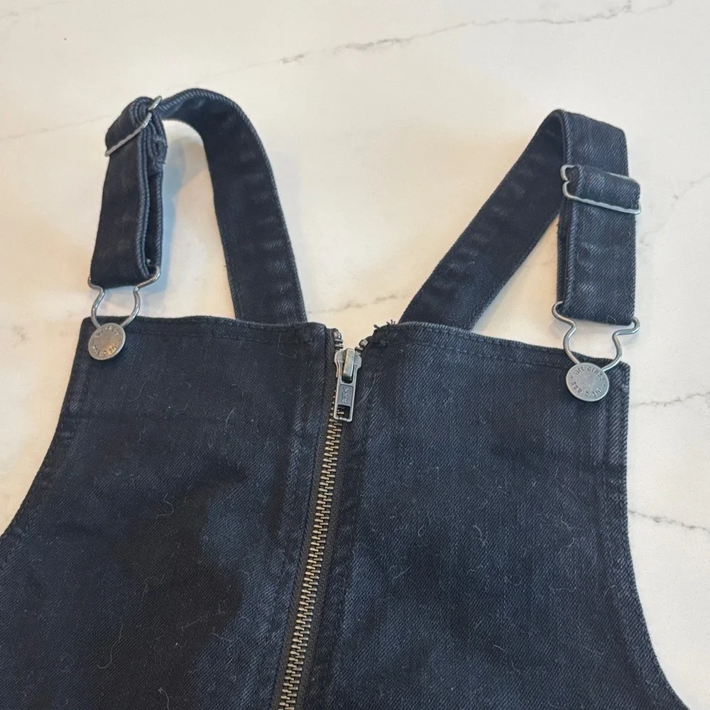 art class Black Kids Overall Dress